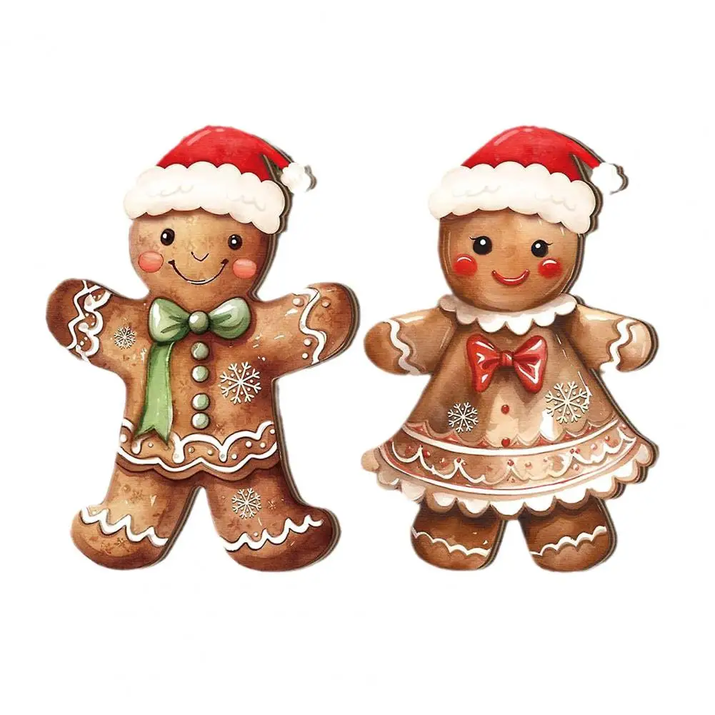 Gingerbread Hanging Sign for Christmas Home Decor