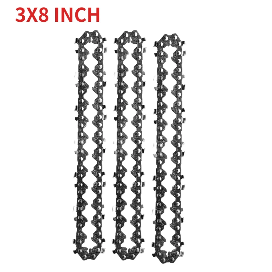 Electric Chainsaw 4 6 8 Inch Chains for 4/6/8 Inch Chain 6 Inches Electric Saw Parts 4 6 8 Inch Chainsaw Guide Plate - Image 14