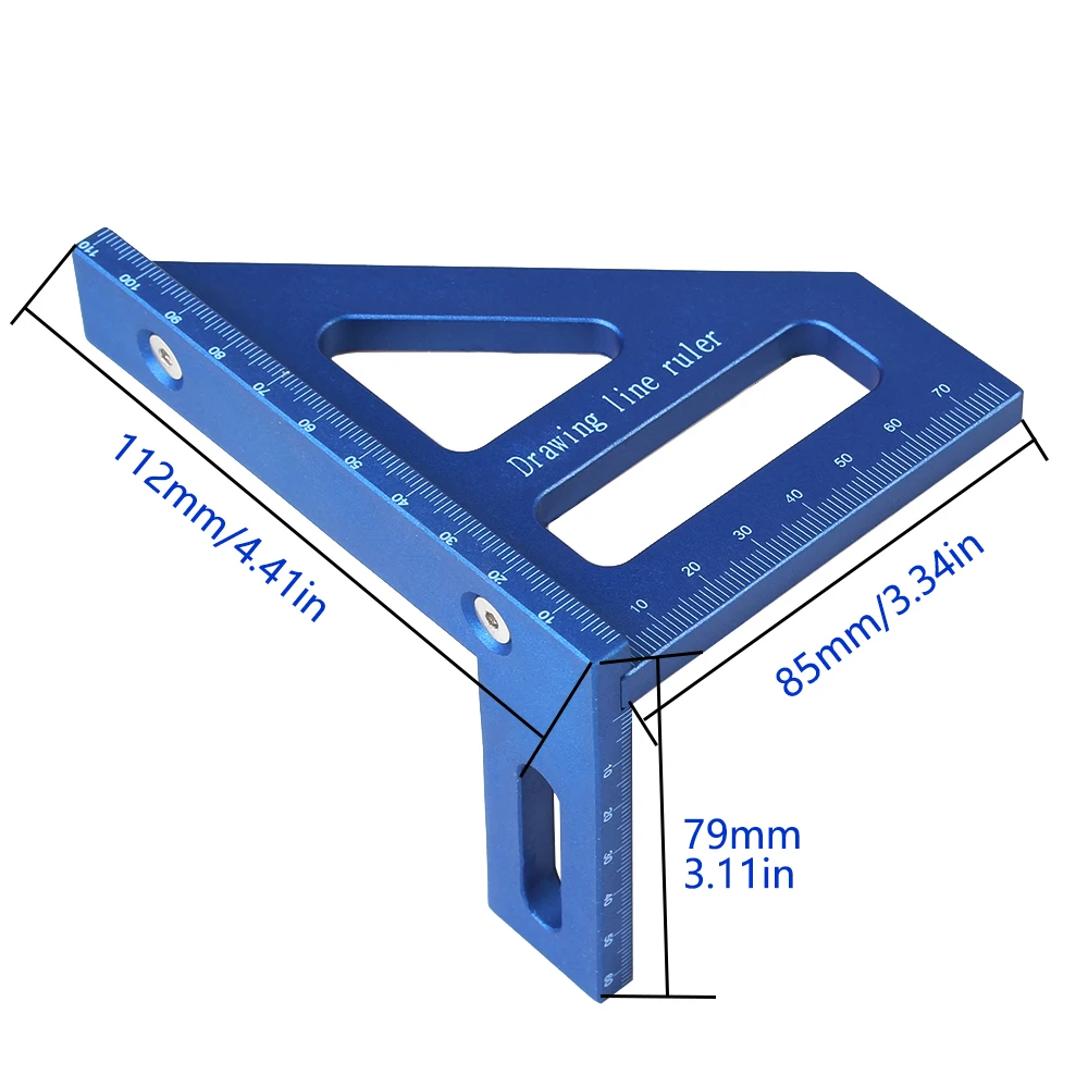 3D Multi Angle Measuring Ruler 45/90 Degree - Image 6