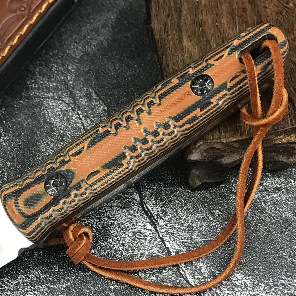 Survival Fixed Blade Knife Leather Sheath High Quality - Image 2