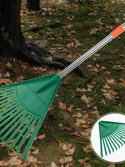 Gardening Rake Leaf Rakes for Lawns Grass Pine Needle Small Hand Tool