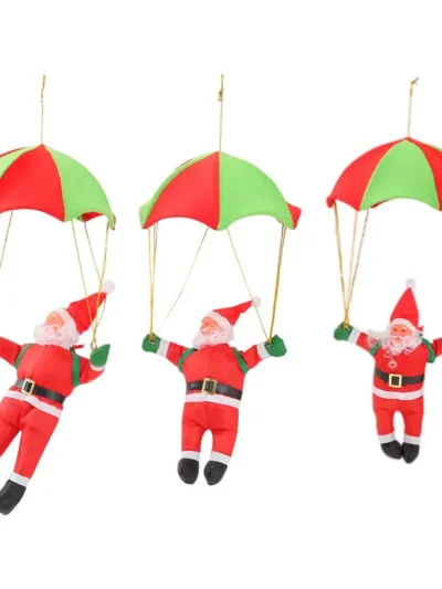 Hanging Parachute Outside Decorations for Christmas