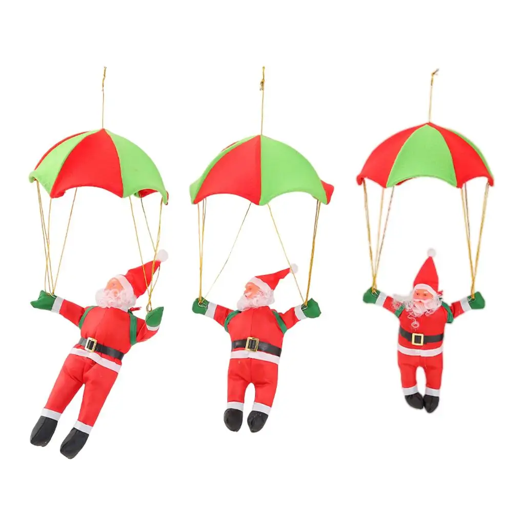 Hanging Parachute Outside Decorations for Christmas
