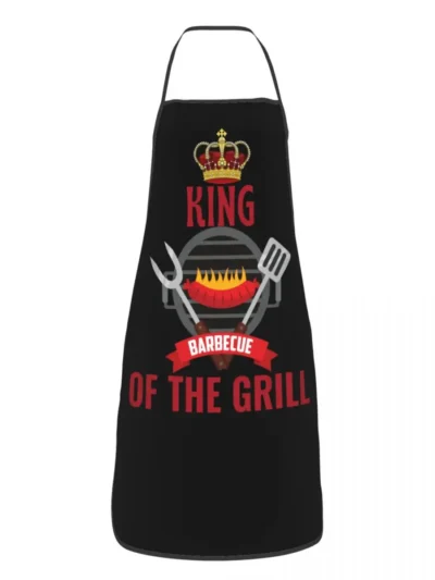 BBQ Master King Of The Grill Bib Apron