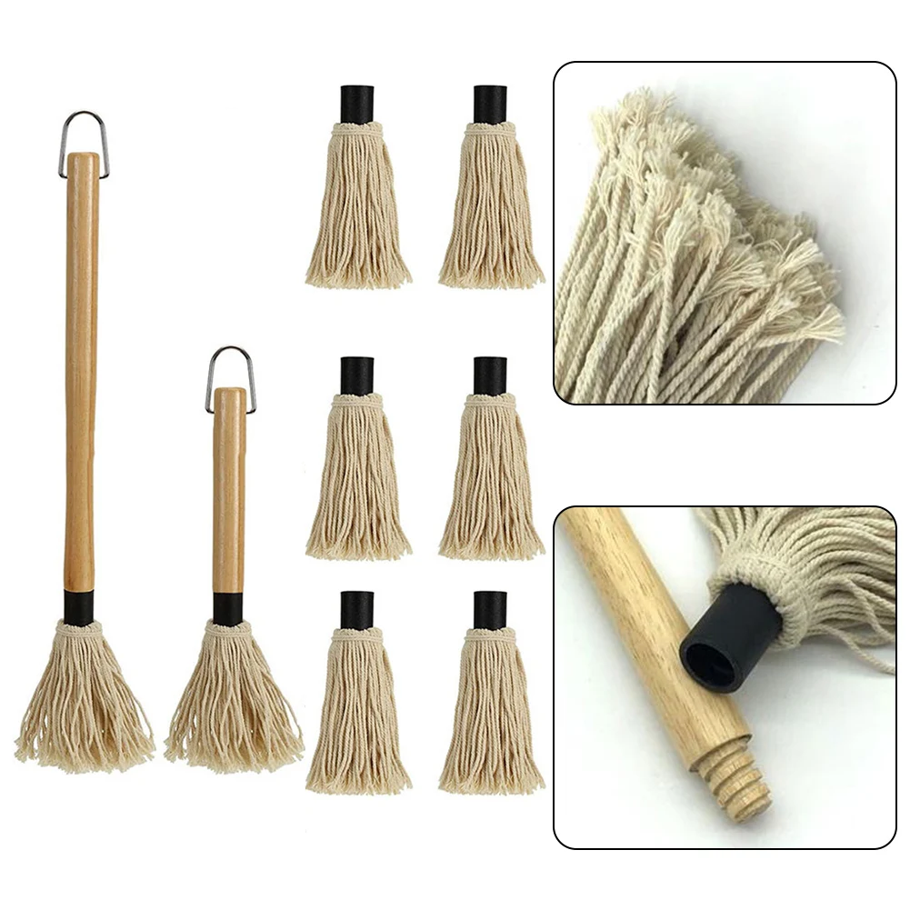 BBQ Sauce Basting Mops Roasting Or Grilling For Barbeque Marinade Smoking Steak Or Glazing - Image 5