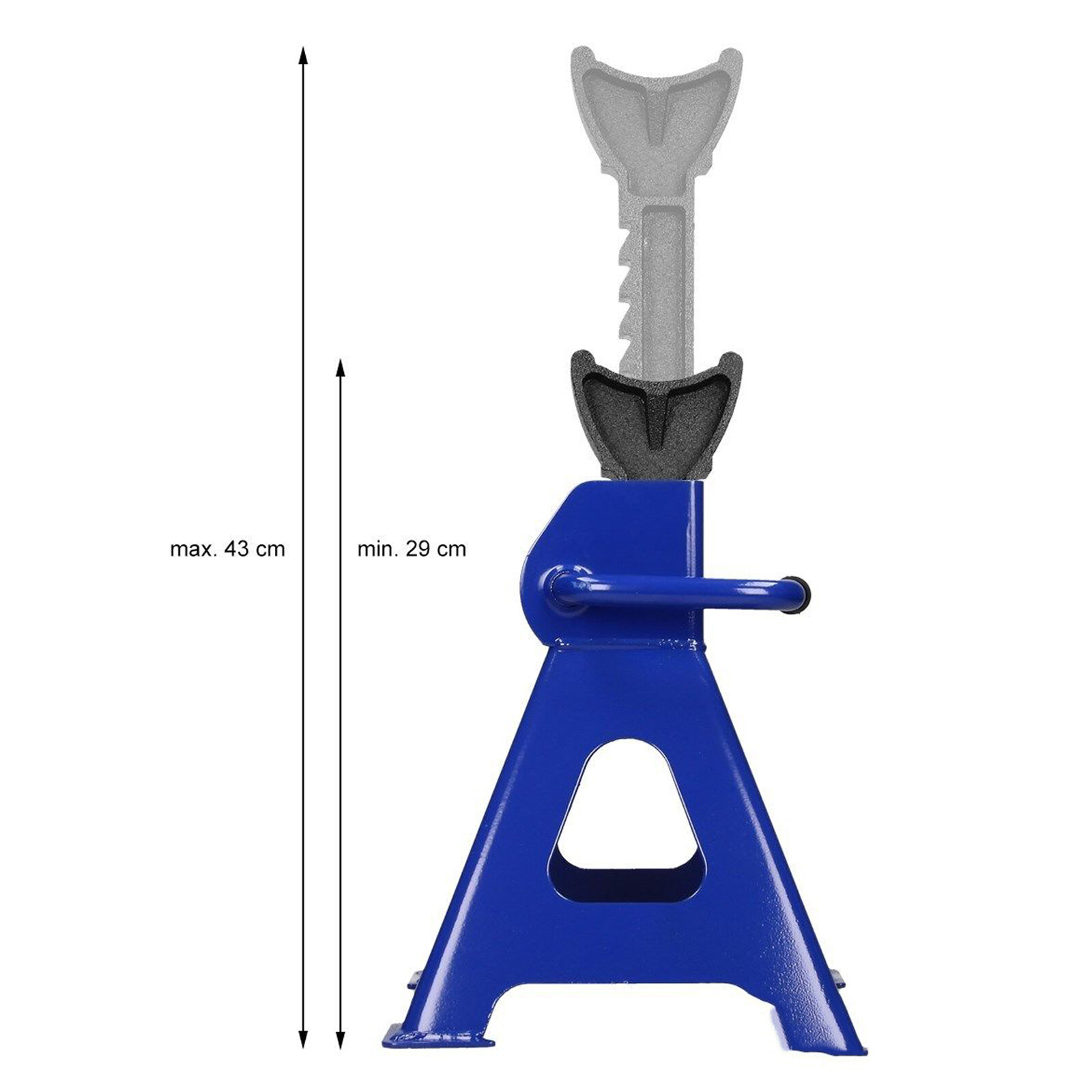 DayPlus Heavy Duty 3 Ton Axle Stands - Image 8