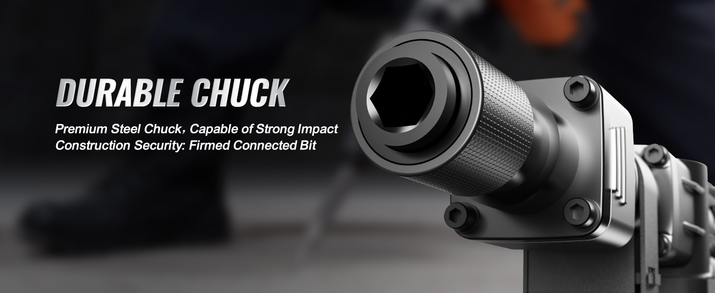 VEVOR 1400W Demolition Jack Hammer Electric Jackhammer - Image 12