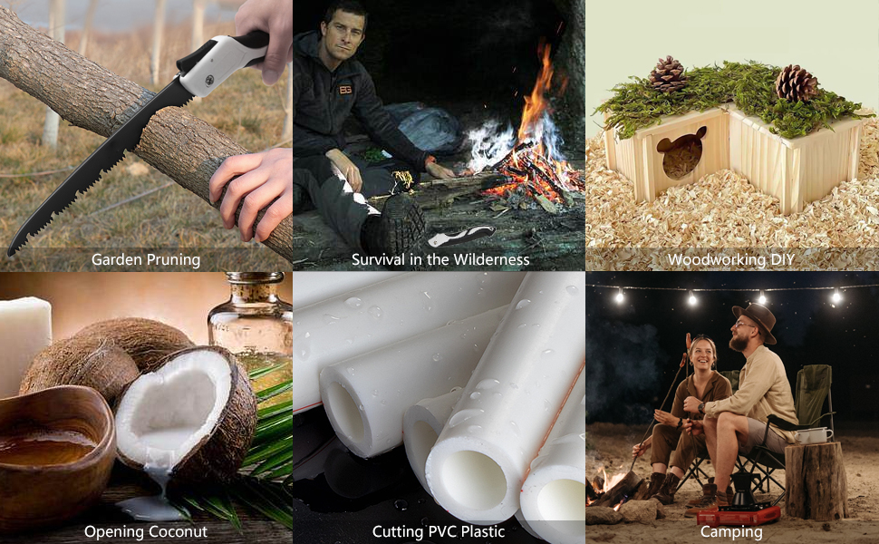 AIRAJ 9.4 inch Folding Saw,Pruning Saws with SK5 Steel Teeth. - Image 9