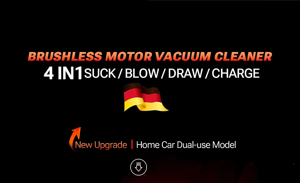 SZUK New Mini Car Vacuum Cleaner 985000Pa Wireless Vacuum Cleaner Powerful Suction - Image 15