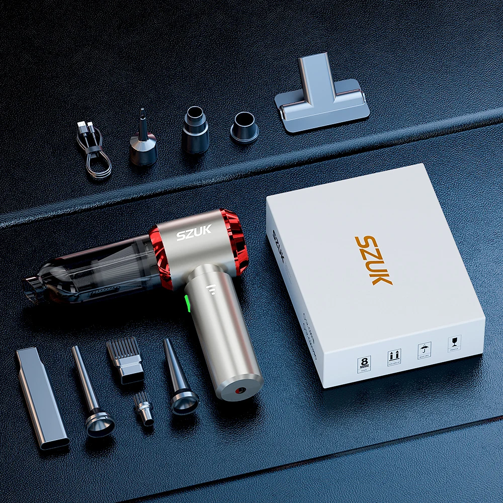 SZUK New Mini Car Vacuum Cleaner 985000Pa Wireless Vacuum Cleaner Powerful Suction - Image 7