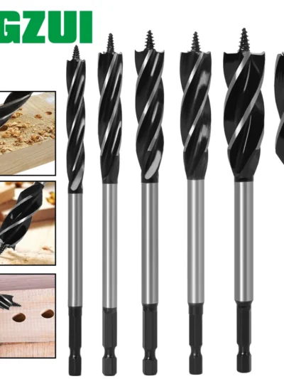 10mm-35mm Twist Drill Bit Set Wood Fast Cut Auger Drill Bit