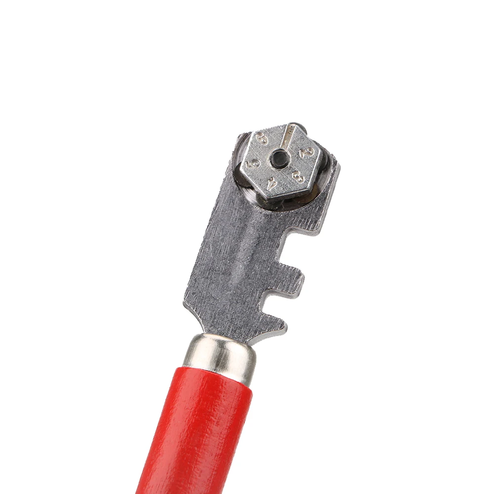 Professional Glass Tile Cutter Window Craft Wooden Handle 130mm For Hand Tool Diamond Tipped 1Pcs Portable Glass Cutter - Image 7