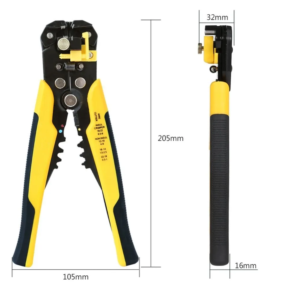 ESPLB Wire Stripper Self-adjusting Cable Cutter Crimper Automatic Wire Stripping Tool - Image 4