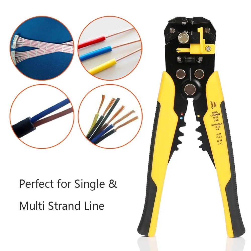 ESPLB Wire Stripper Self-adjusting Cable Cutter Crimper Automatic Wire Stripping Tool - Image 3