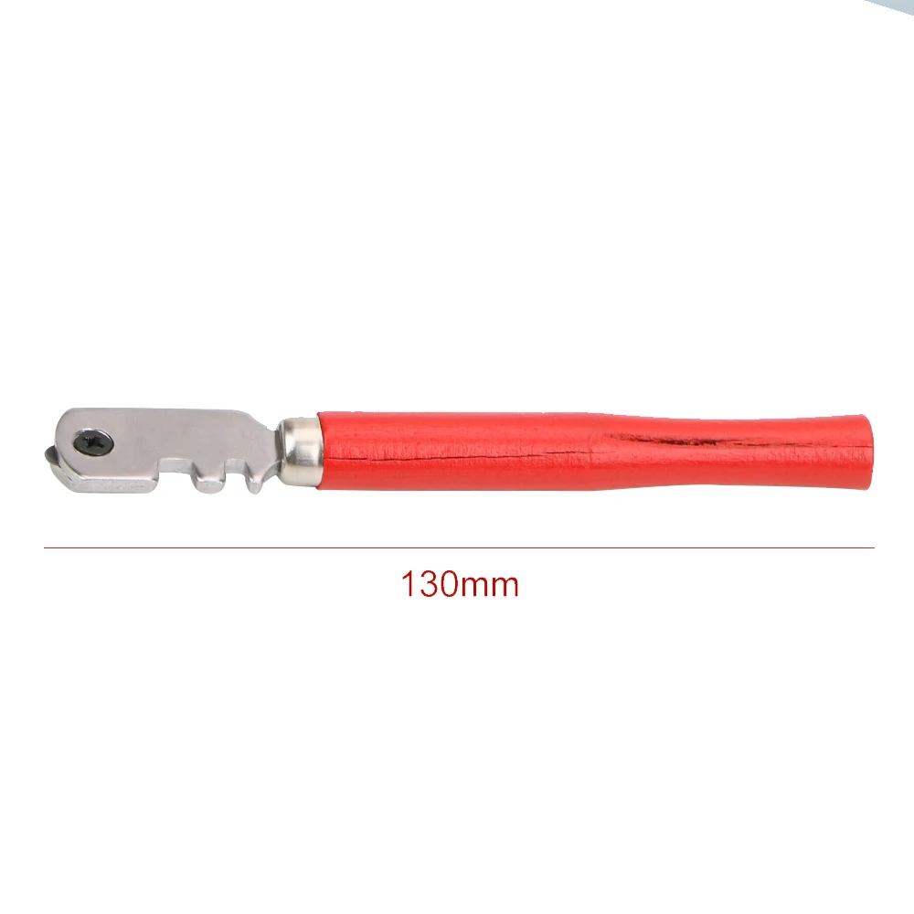 Professional Glass Tile Cutter Window Craft Wooden Handle 130mm For Hand Tool Diamond Tipped 1Pcs Portable Glass Cutter - Image 6
