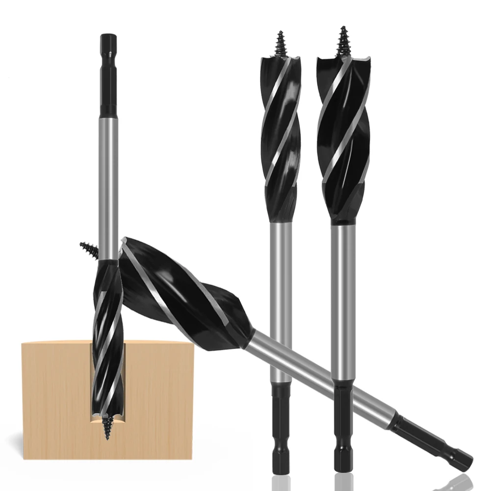 10mm-35mm Twist Drill Bit Set Wood Fast Cut Auger Drill Bit - Image 5