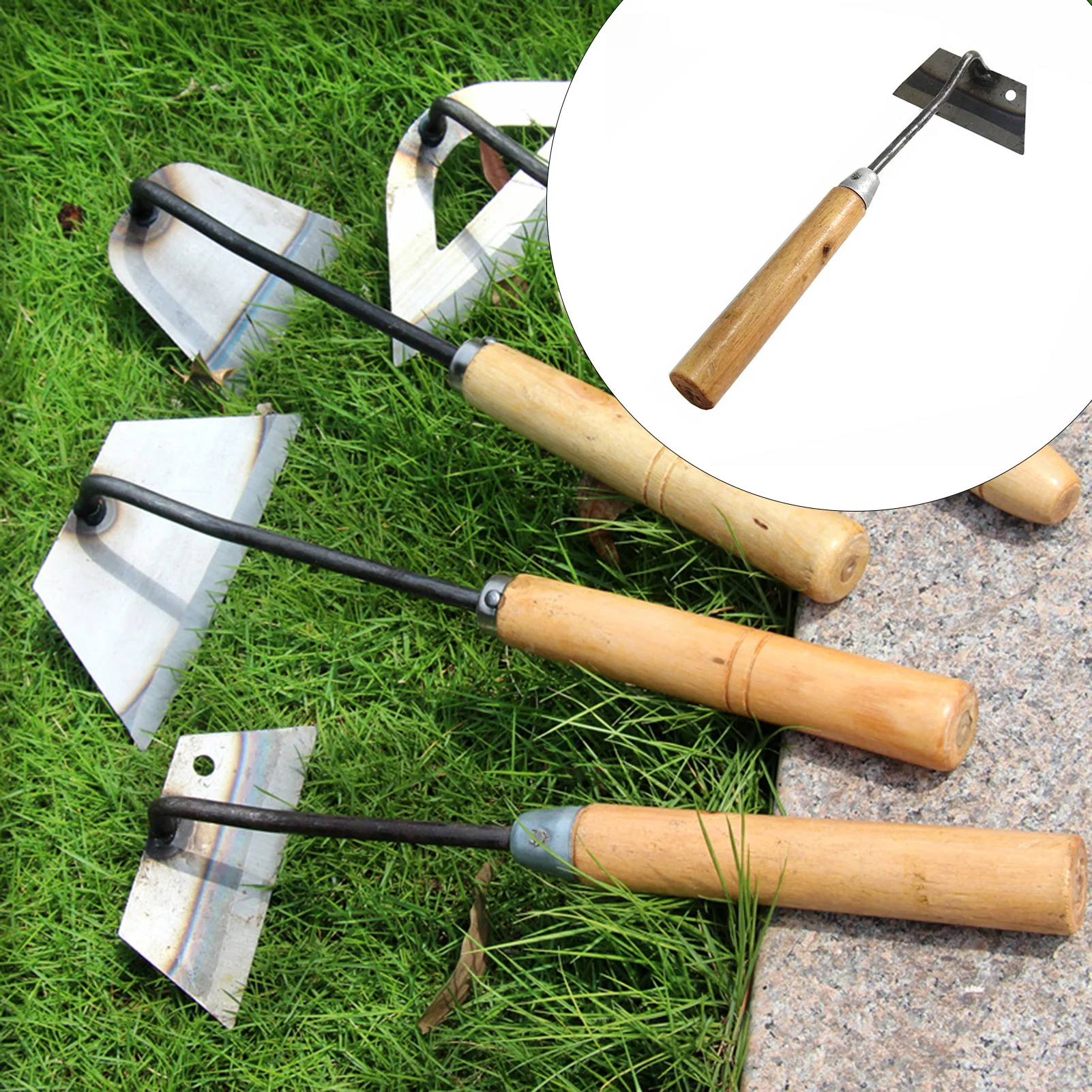 Multifunctional Small Hoe With Handle