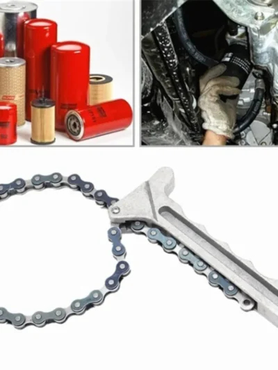 Universal Oil Chain Wrench Auto Engine Engine Oil Car Fuel Filter Filter Removal Tools