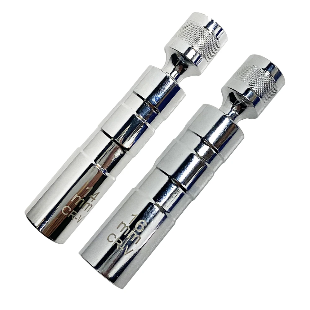 Universal Magnetic Spark Plug Sleeve Thin-walled Universal Joint 14/16mm Automotive Repair Spark Plug Disassembly Tool - Image 9