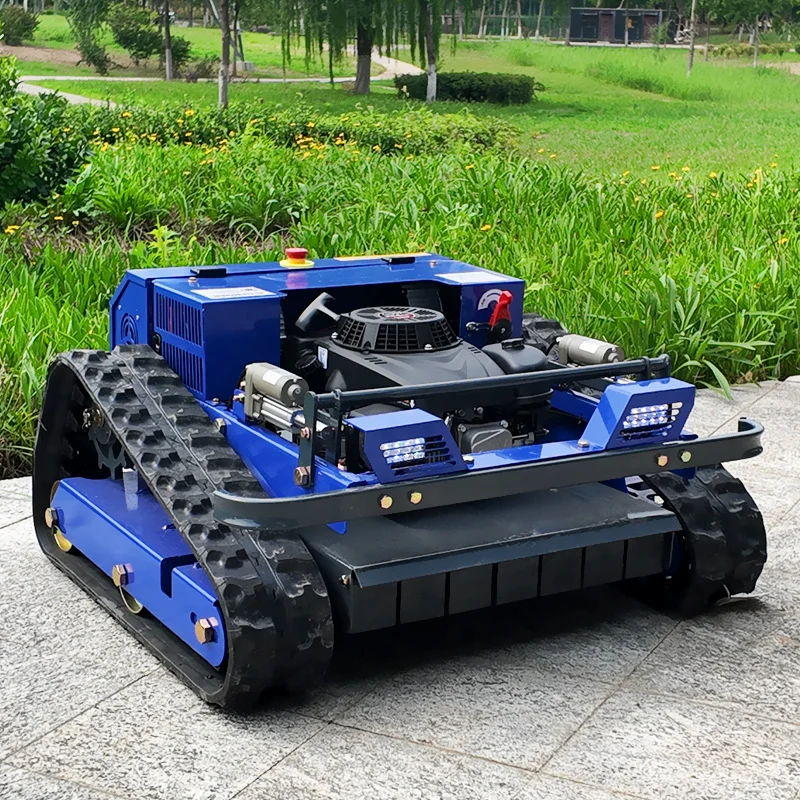 Customised Remote-Controlled Lawn Mower - All-Terrain Self-Propelled Zero-Turn Mower Robot - Image 2