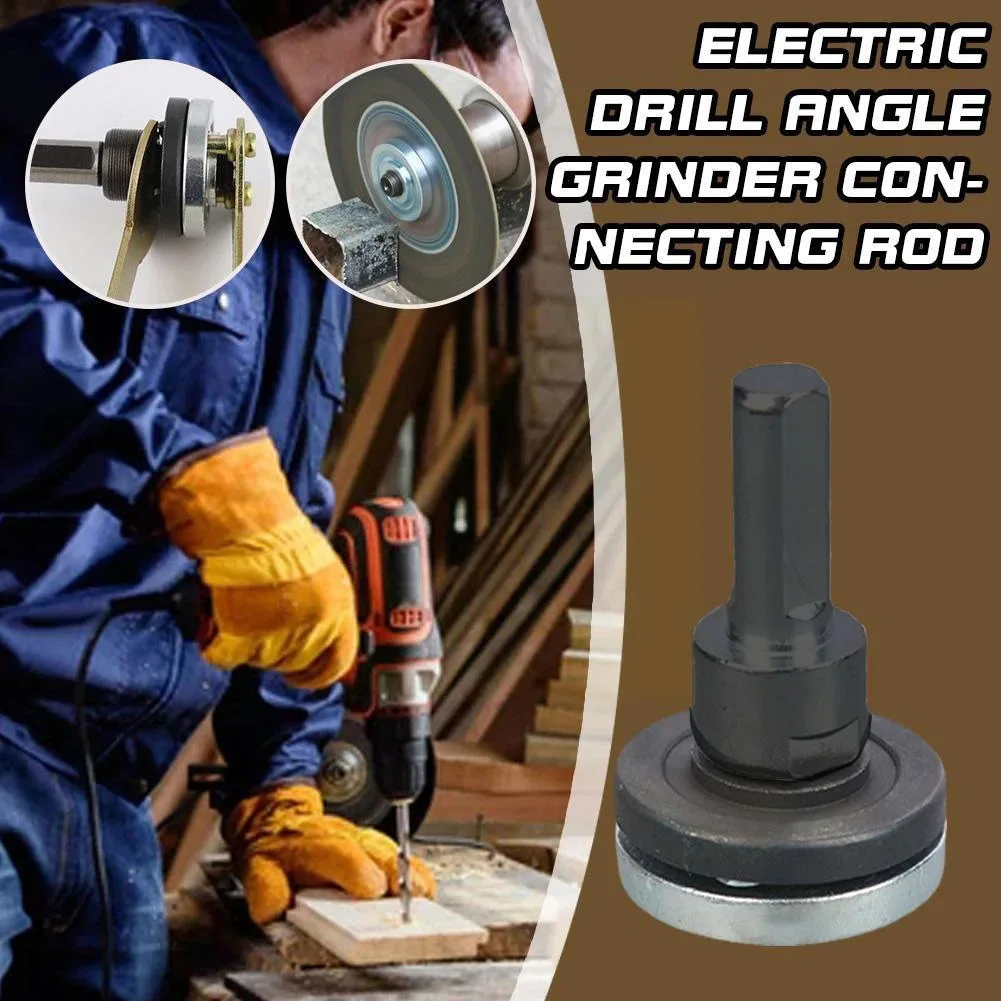 10mm Electric Drill To Angle Grinder Connecting Rod Converter Set Grinding Connection Adapter Power Tool For Cutting Disc - Image 4