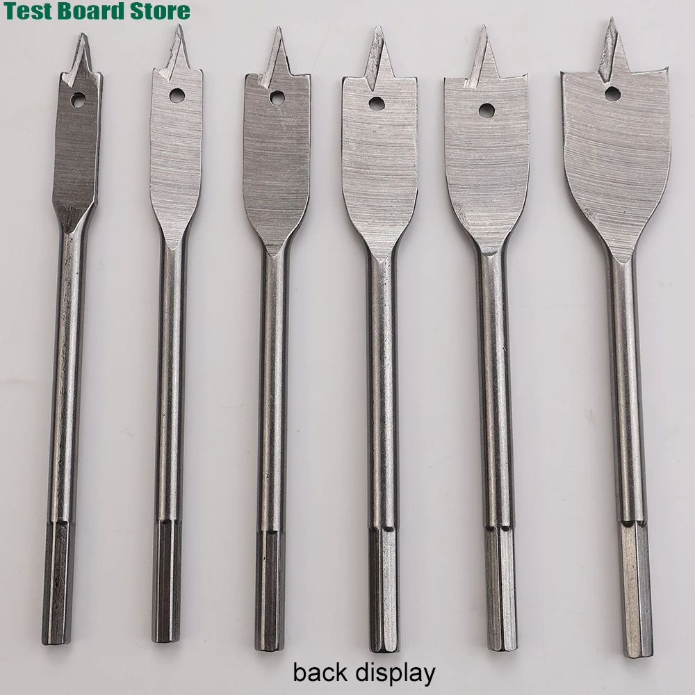 1Set 10-20MM shovel shaped drill bits, woodworking three-point positioning flat drill bits - Image 3