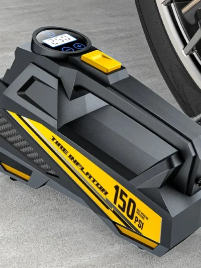 Corded Portable Car Air Pump Upgraded 12V 150PSI Electric Tire Inflator Pump