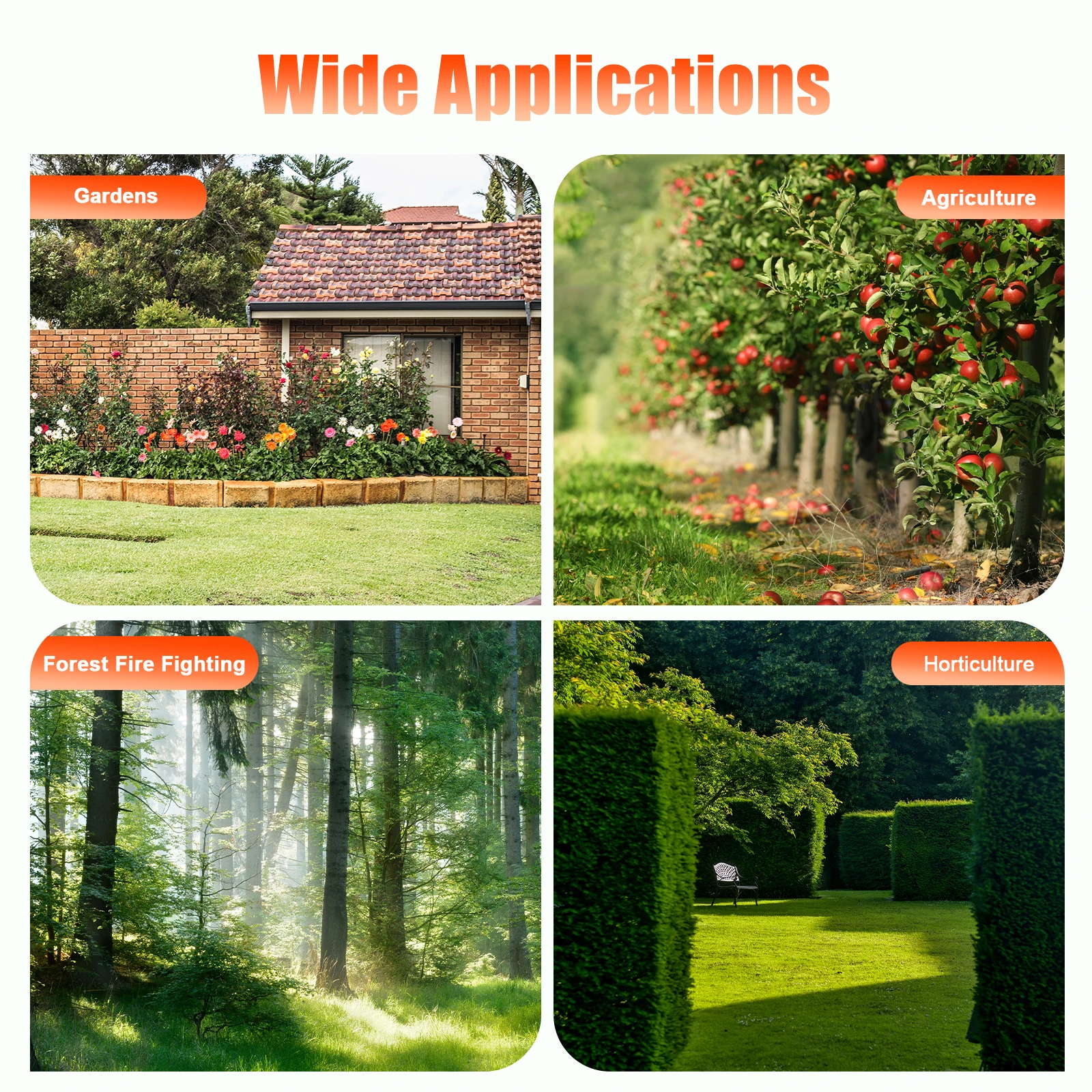 Gasoline Power High Branch Saw 52cc 2-stroke Engine 9500r/min 1.25KW 6500RPM Garden High Branch Saw - Image 6