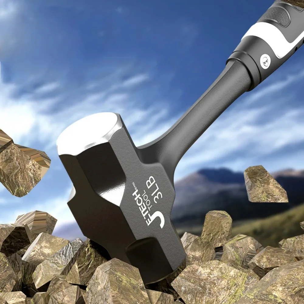 Z50 2LB-3LB Sledge Hammer Heavy Duty One-Piece Forged Steel - Image 3