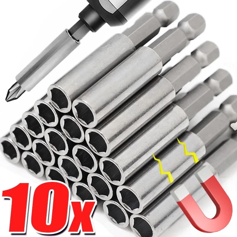 10/1pcs Magnetic Screwdriver Extension Hexagonal Handle Extended Connecting Screwdrivers Bit - Image 11