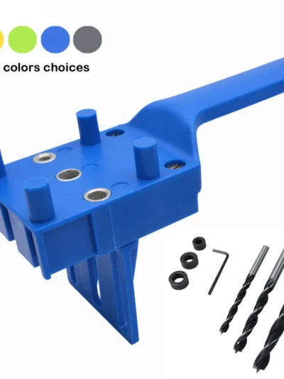 6/8/10mm Drill Bit Woodworking Dowel Jig Drilling Doweling Hole Saw Drill Guide Hole Locator