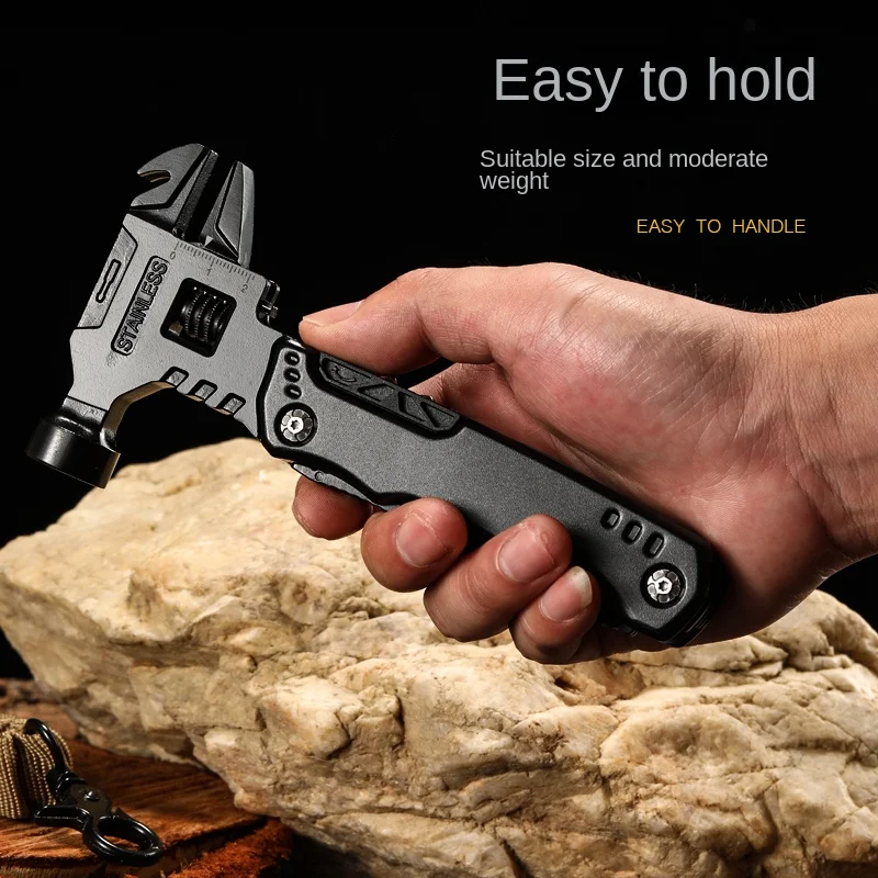 Multifunctional Pliers Multitool Claw Hammer Stainless Steel Tool - Image 6
