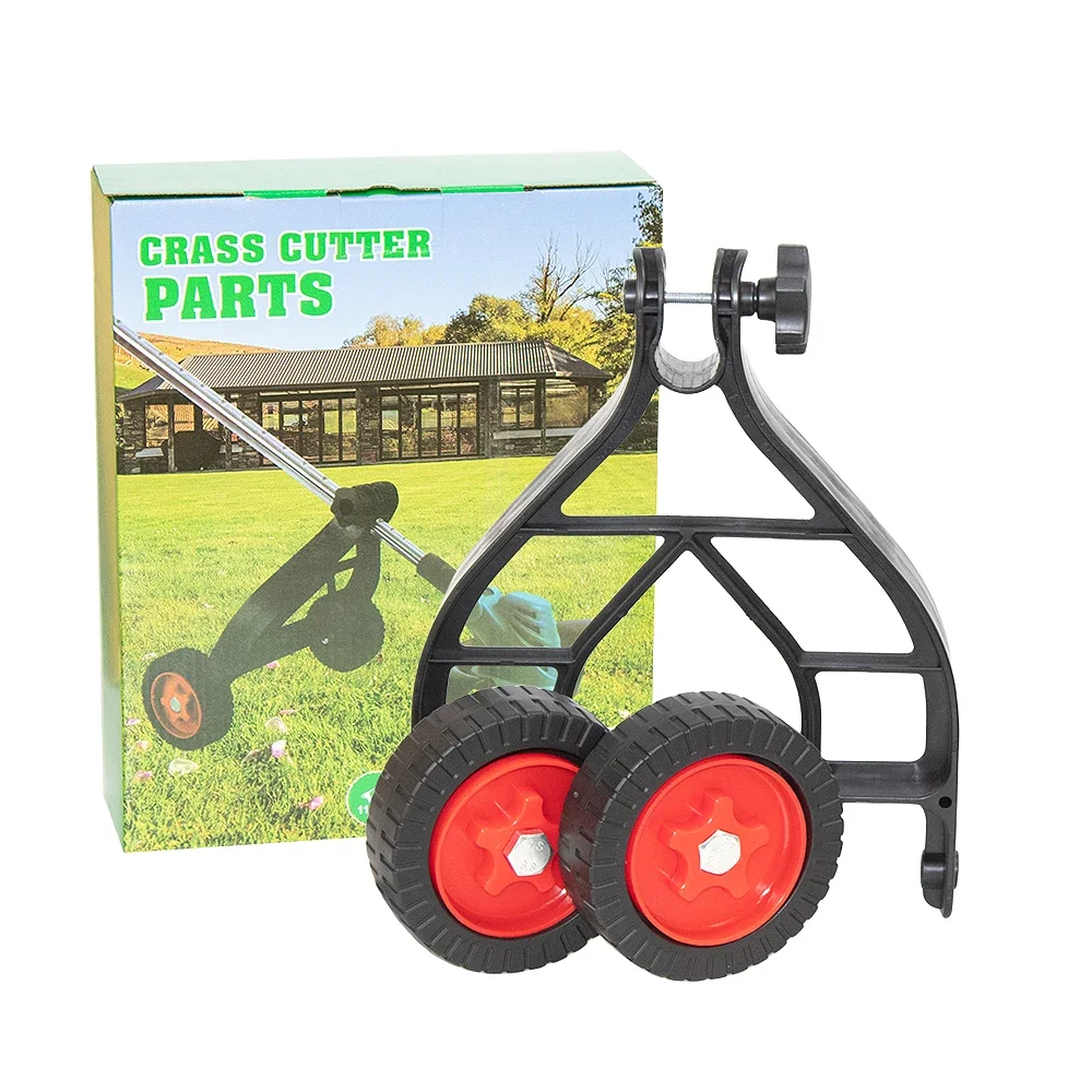 Universal Adjustable Lawn Mower Support Wheel Attachment Garden Grass Trimmer - Image 7