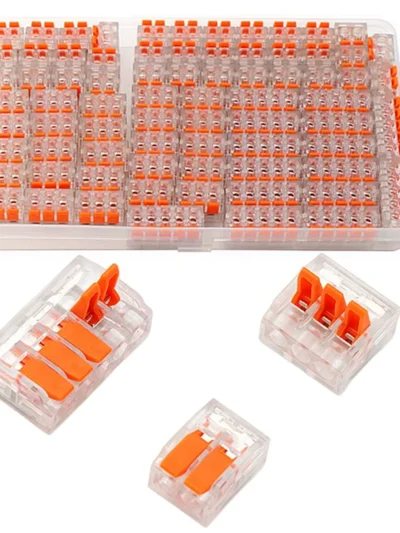 10-75 Pcs Orange Universal Type Quick Plug-in Terminals,Electrical Equipment Connectors,Wire Connector Terminals,250V/32A