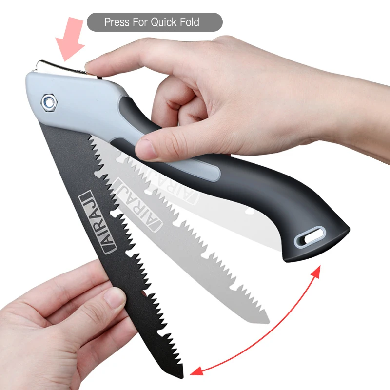 AIRAJ Folding Saw Woodworking Folding hacksaw Multifunction Cutting Wood - Image 12