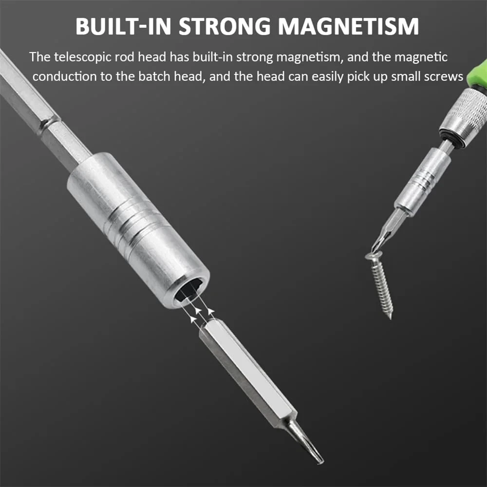 32 in 1 Multifunctional Screwdriver Set with 30 PCS Torx Phillips Magnetic Screw Driver Bits - Image 12