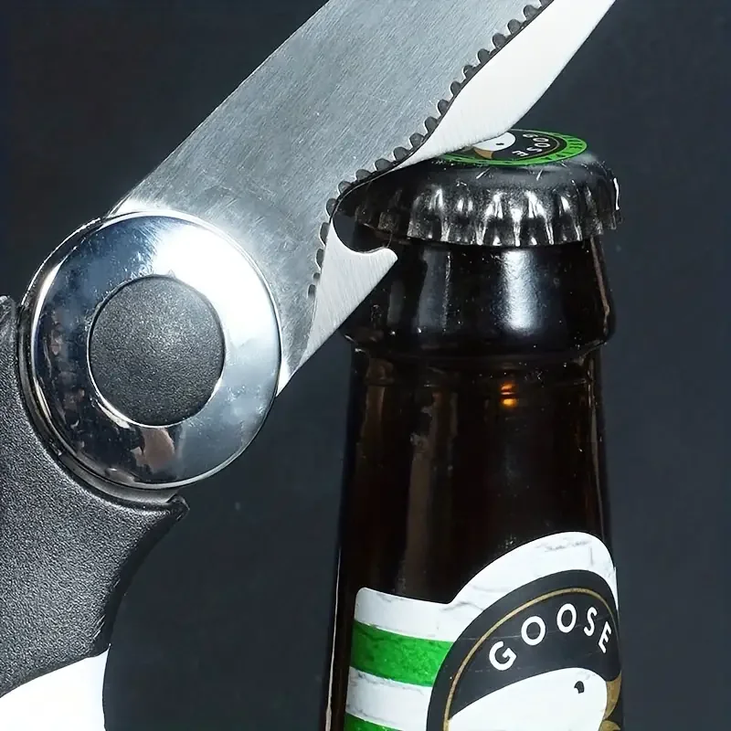 Multifunction Stainless Steel Kitchen Tools Strong Home Vegetable Chopping Chicken Bone Fish Food Scissors Multi-Purpose Tool - Image 3