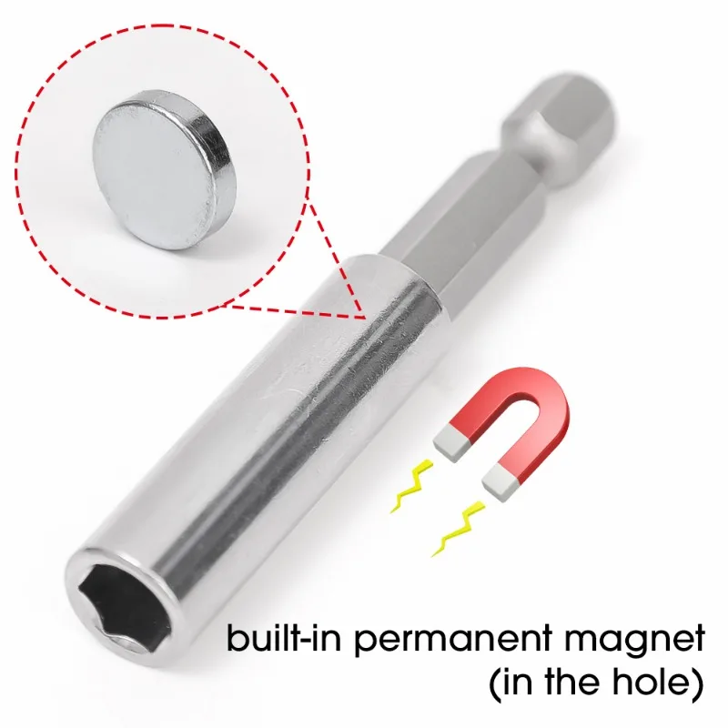10/1pcs Magnetic Screwdriver Extension Hexagonal Handle Extended Connecting Screwdrivers Bit - Image 14