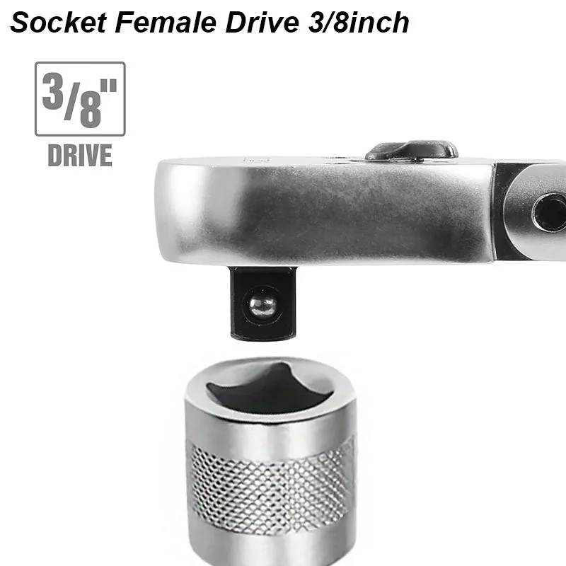 Magnetic Spark Plug Socket Key Wrench Adapter Swivel Long Extension - Image 4