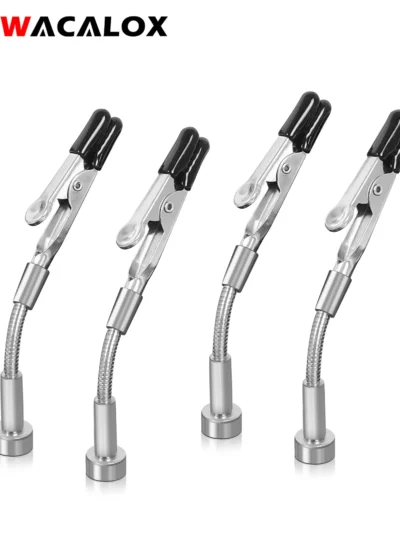 NEWACALOX Magnetic Mini Soldering Flexible Arm PCB Circuit Board Holder Soldering