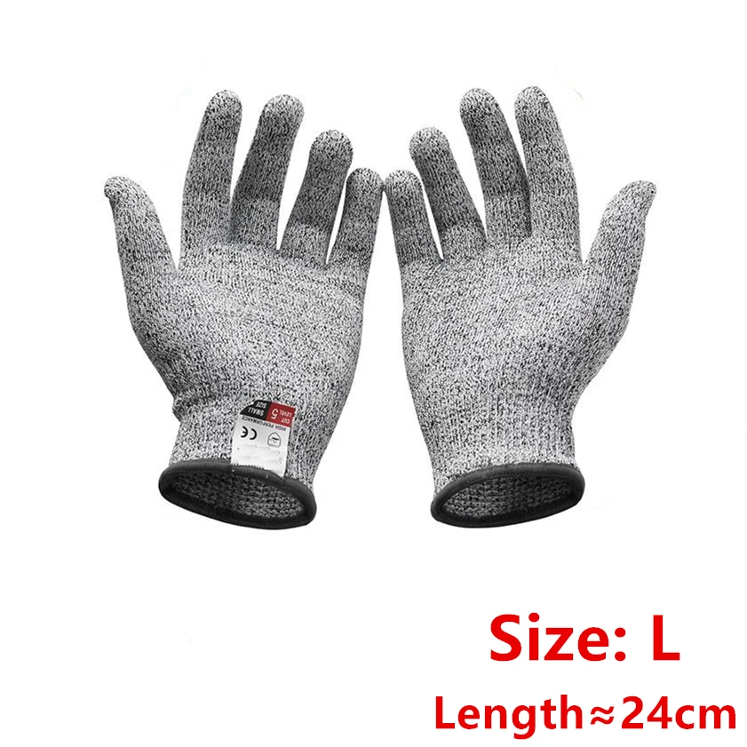 Anti-Cut Gloves Safety Cut Proof Stab Resistant Stainless Steel Wire Metal Mesh Butcher Cut-Resistant Gloves - Image 9