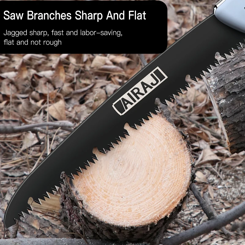 AIRAJ Folding Saw Woodworking Folding hacksaw Multifunction Cutting Wood - Image 2
