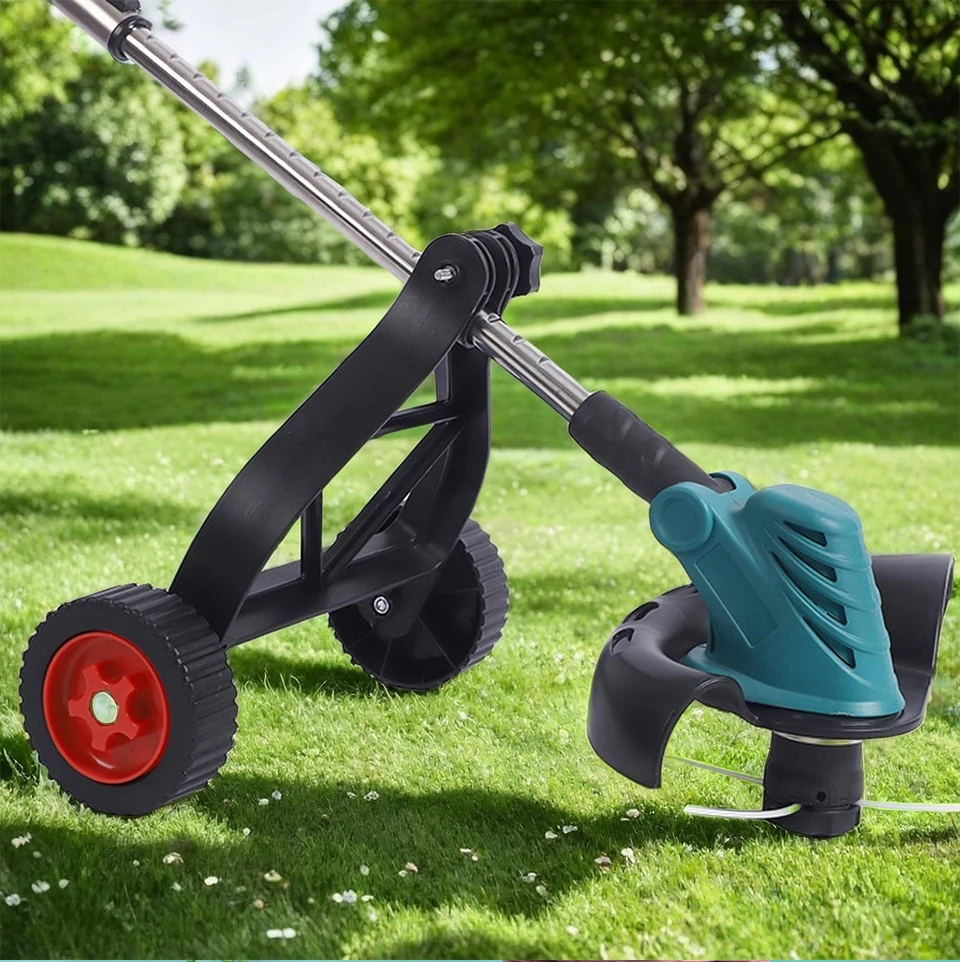 Universal Adjustable Lawn Mower Support Wheel Attachment Garden Grass Trimmer - Image 10