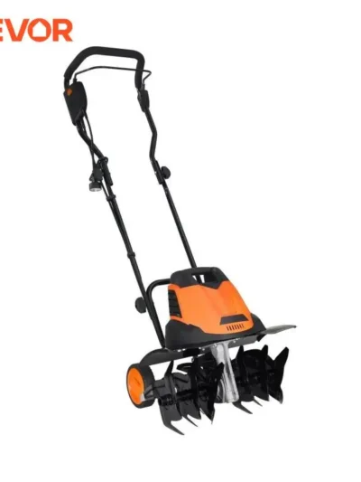 VEVOR 12 Amp Electric Tiller, 18" Tilling Width 3.94"