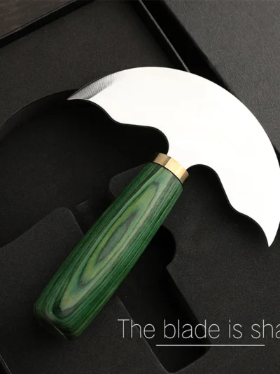 MIUSIE Professional Leather Knife Half Round Blade Leather Craft Knife