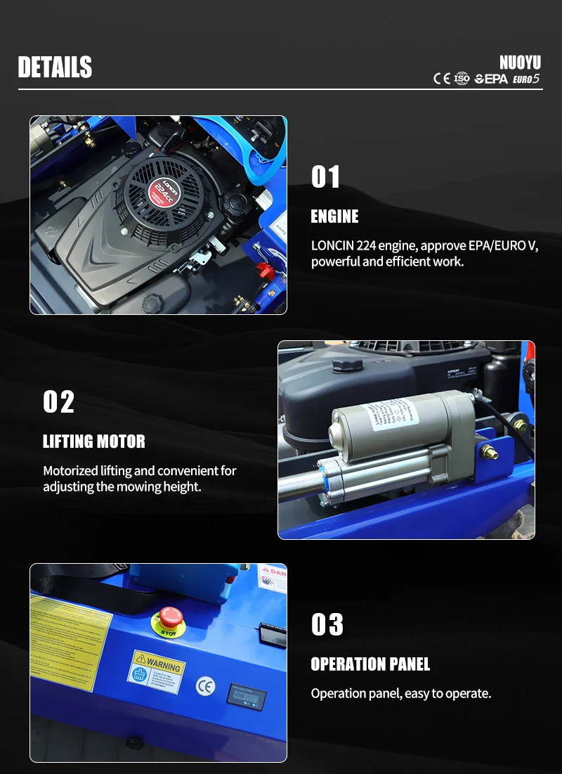 Customised Remote-Controlled Lawn Mower - All-Terrain Self-Propelled Zero-Turn Mower Robot - Image 21