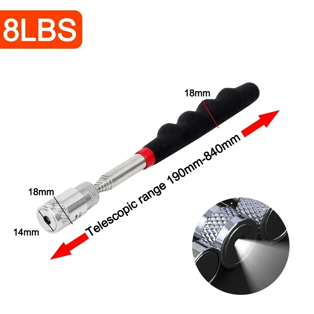Telescopic Magnetic Pen Portable Metalworking Handy Tool Magnet Capacity - Image 18