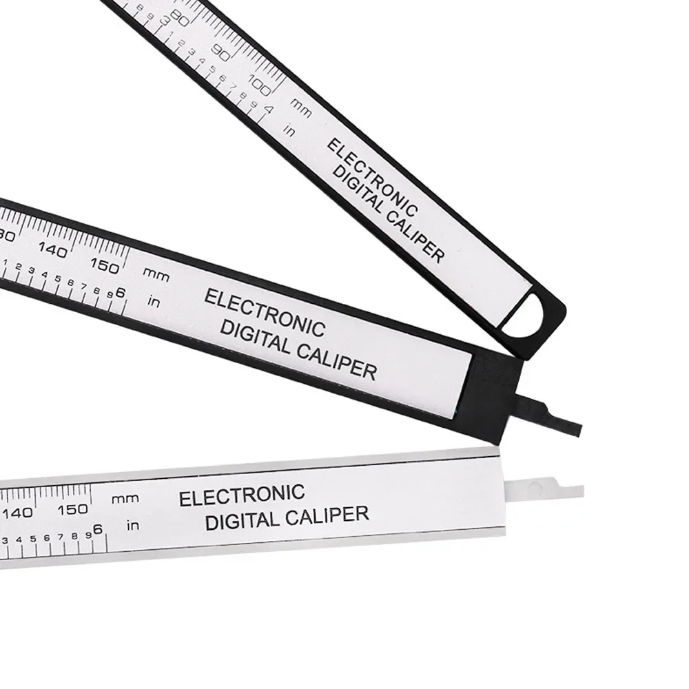 150mm 100mm Electronic Digital Caliper Carbon Fiber Dial Vernier Caliper Gauge Micrometer - Image 6