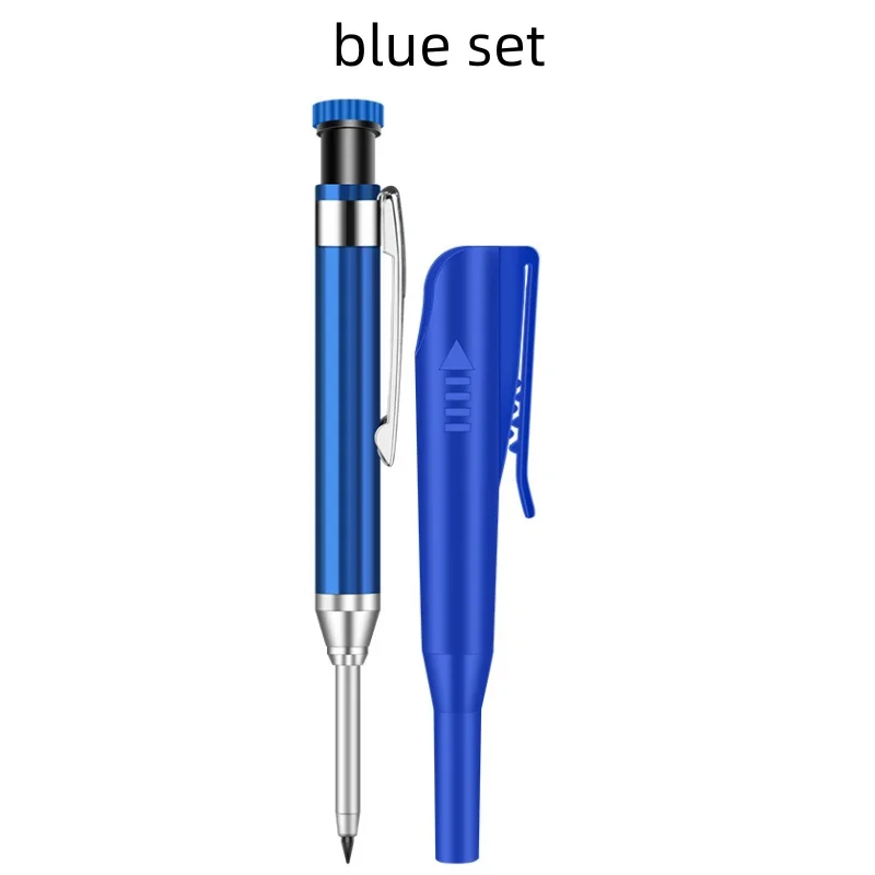 2.8mm Metal Solid Carpenter Mechanical Pencil With Holder Deep Hole Mechanical Marker - Image 8