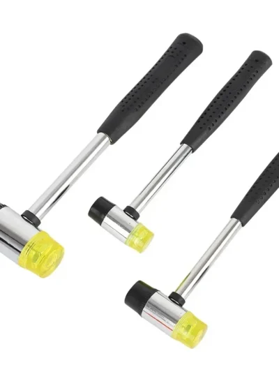 Double Face Soft Tap Rubber Hammer 25mm